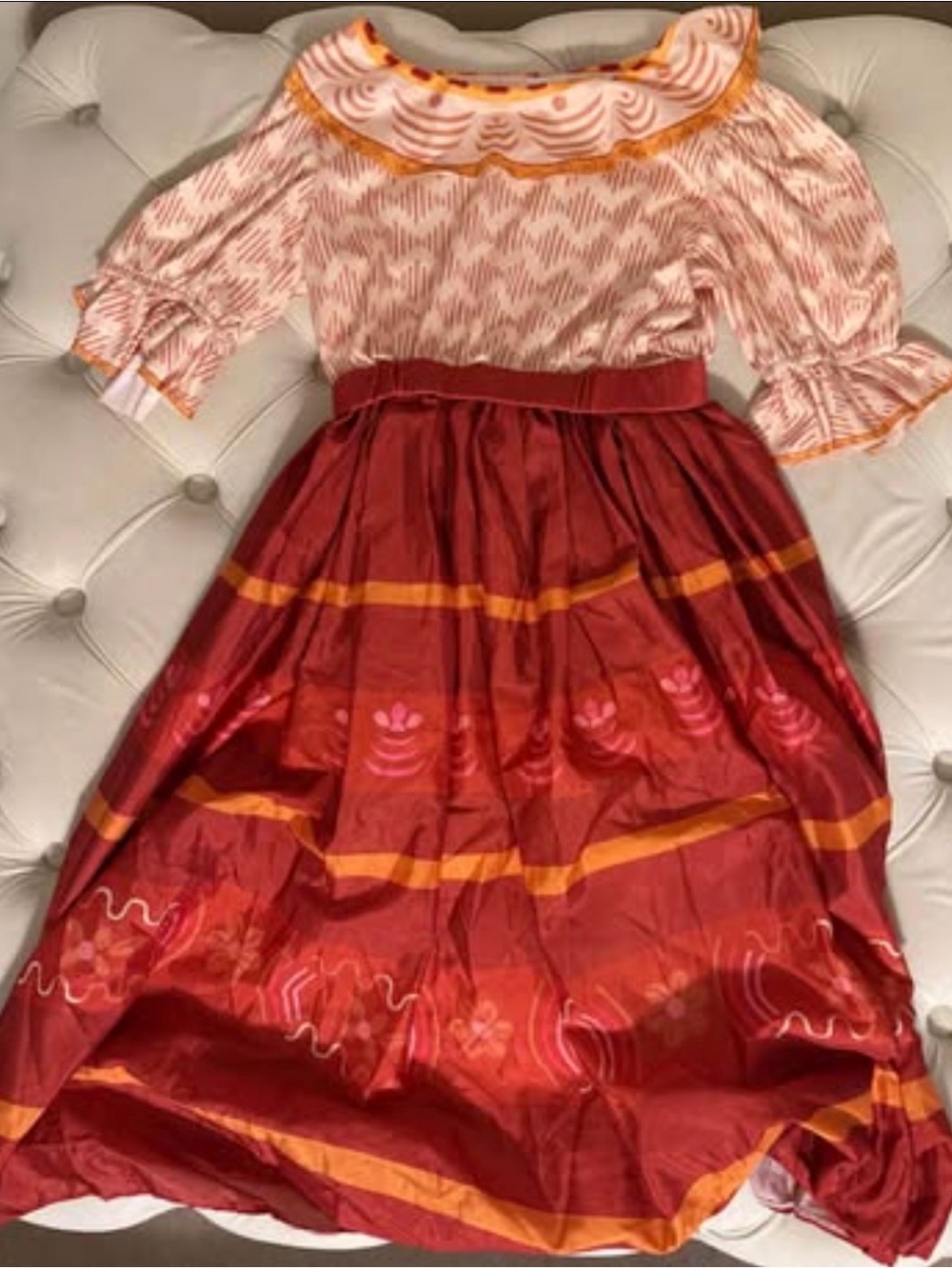 Disney Encanto Dolores Madrigal Costume Size 7-8